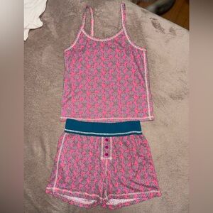 Natural Life Mix & Match Waffle Boy Short and top